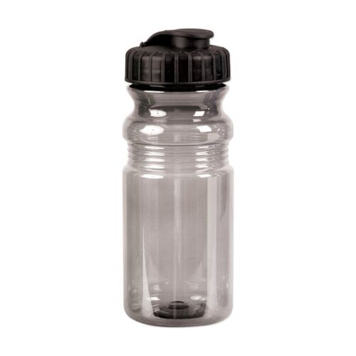 USA Made 20oz Translucent Sport Water Bottle With Snap Cap Thumbnail