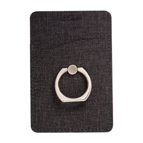 RFID Phone Pocket With Metal Ring Phone Stand Thumbnail