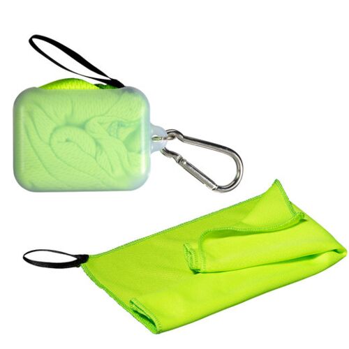 Cooling Towel In Carabiner Case Thumbnail