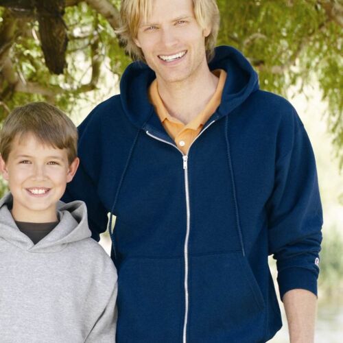 Unisex Powerblend® Full-Zip Hooded Sweatshirt Thumbnail