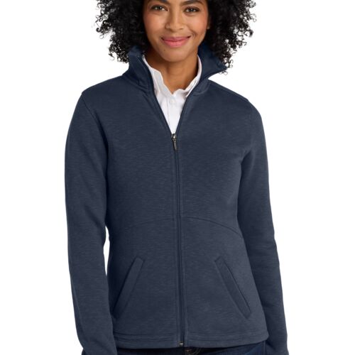 Women's Slub Fleece Full Zip Jacket Thumbnail