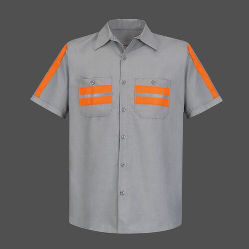 Men's Enhanced Visibility Industrial Work Shirt Thumbnail